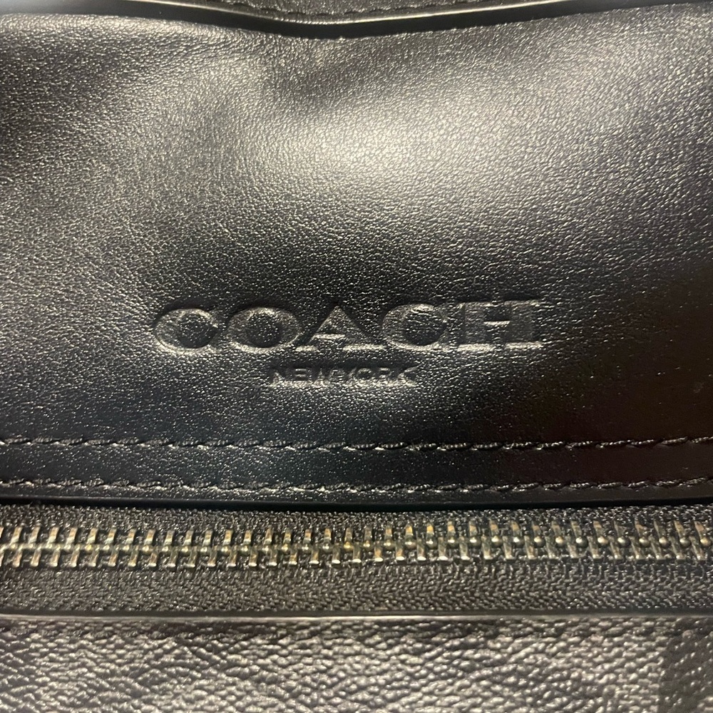 Black Coach Crossbody